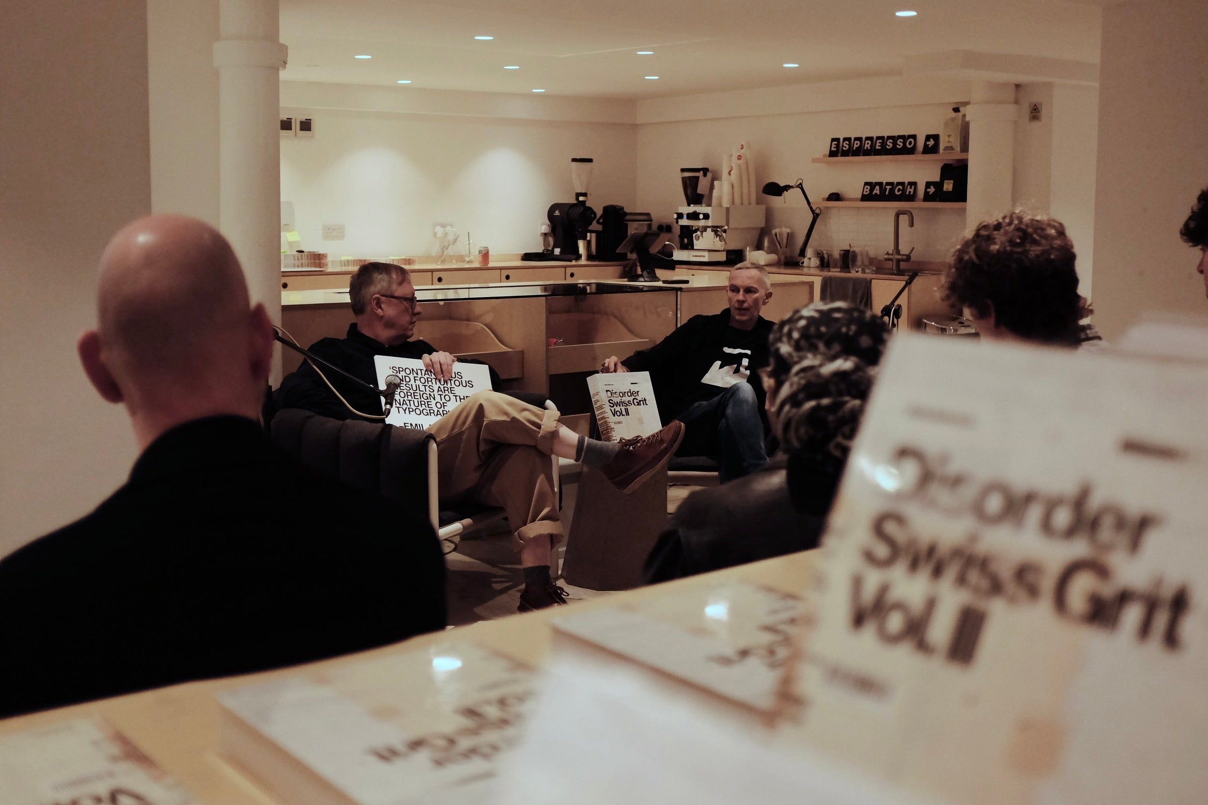 Chris Ashworth Discusses Design and Typography at UNITOM: DISORDER SWISS GRIT VOL. II Launch