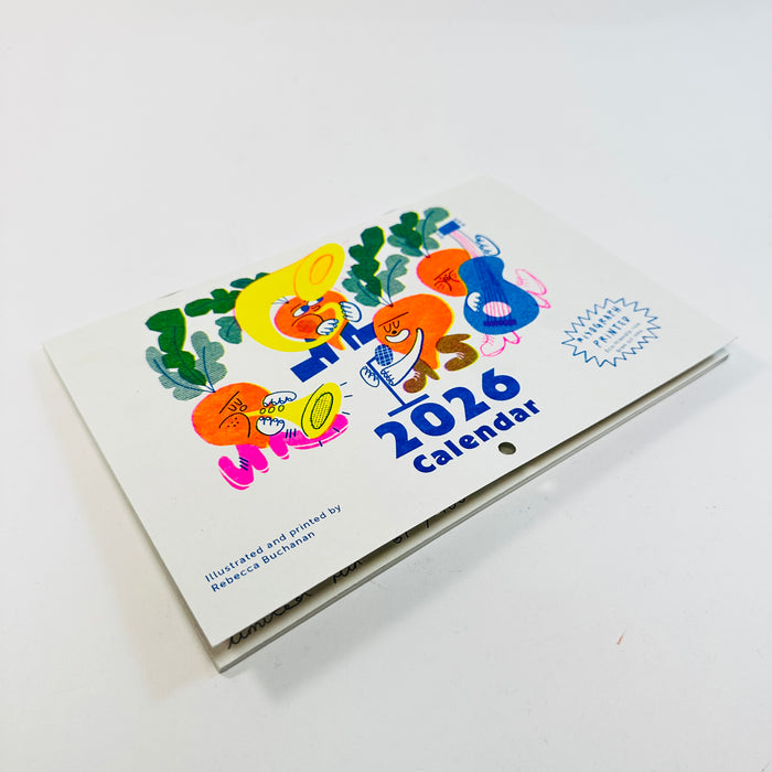 2026 Riso Calendar -  Rebecca Buchanan