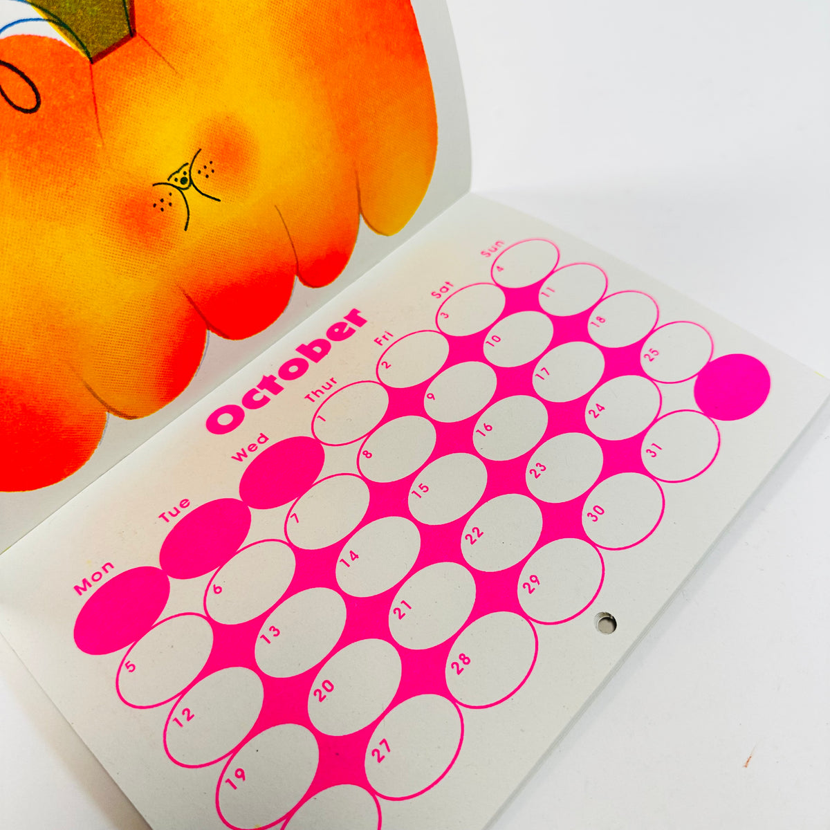 2026 Riso Calendar -  Rebecca Buchanan