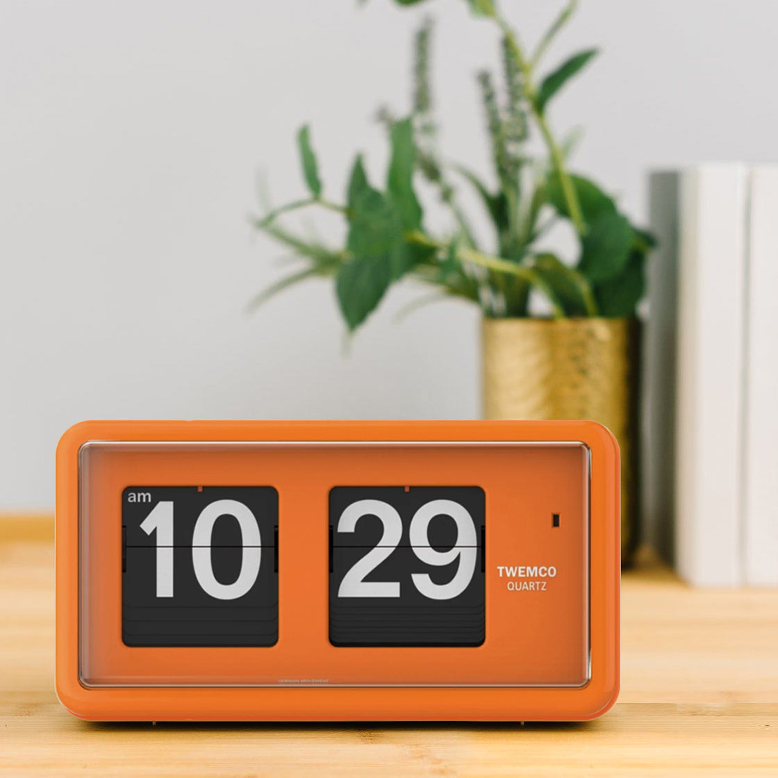 TWEMCO Flip Clock QT-30 Orange