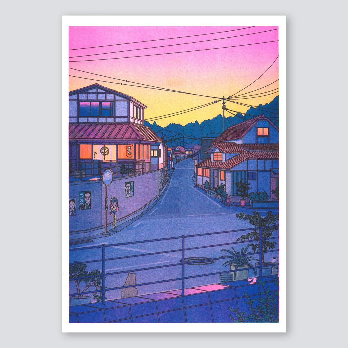 Nowhere in Japan - Liam Cobb A3 Print - KIBLIND Atelier