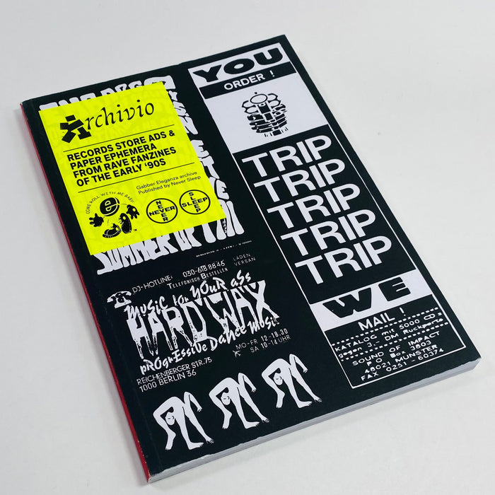 Archivio #1 - Records Store Ads and Paper Ephemera from Rave Fanzines of the Early 90s