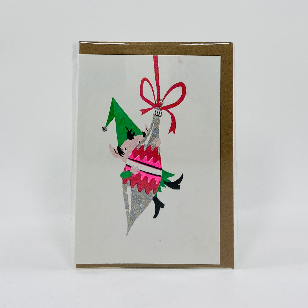 Bauble Elf - Petra Boase Card