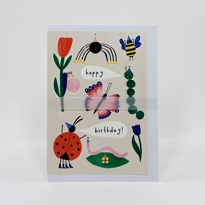 Birthday Bugs - Holsen Studio Card