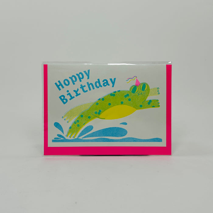 Birthday Frog - Rebecca Buchanan Card