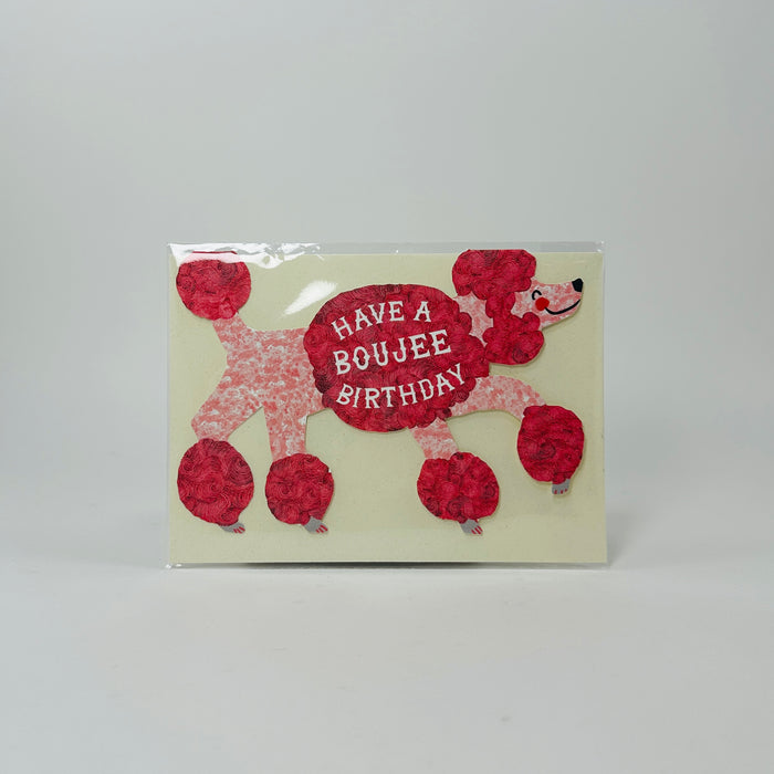 Boujee Birthday Poodle - Hadley Card