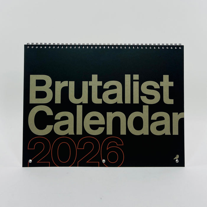Brutalist Calendar 2026