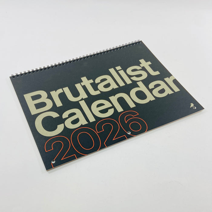 Brutalist Calendar 2026