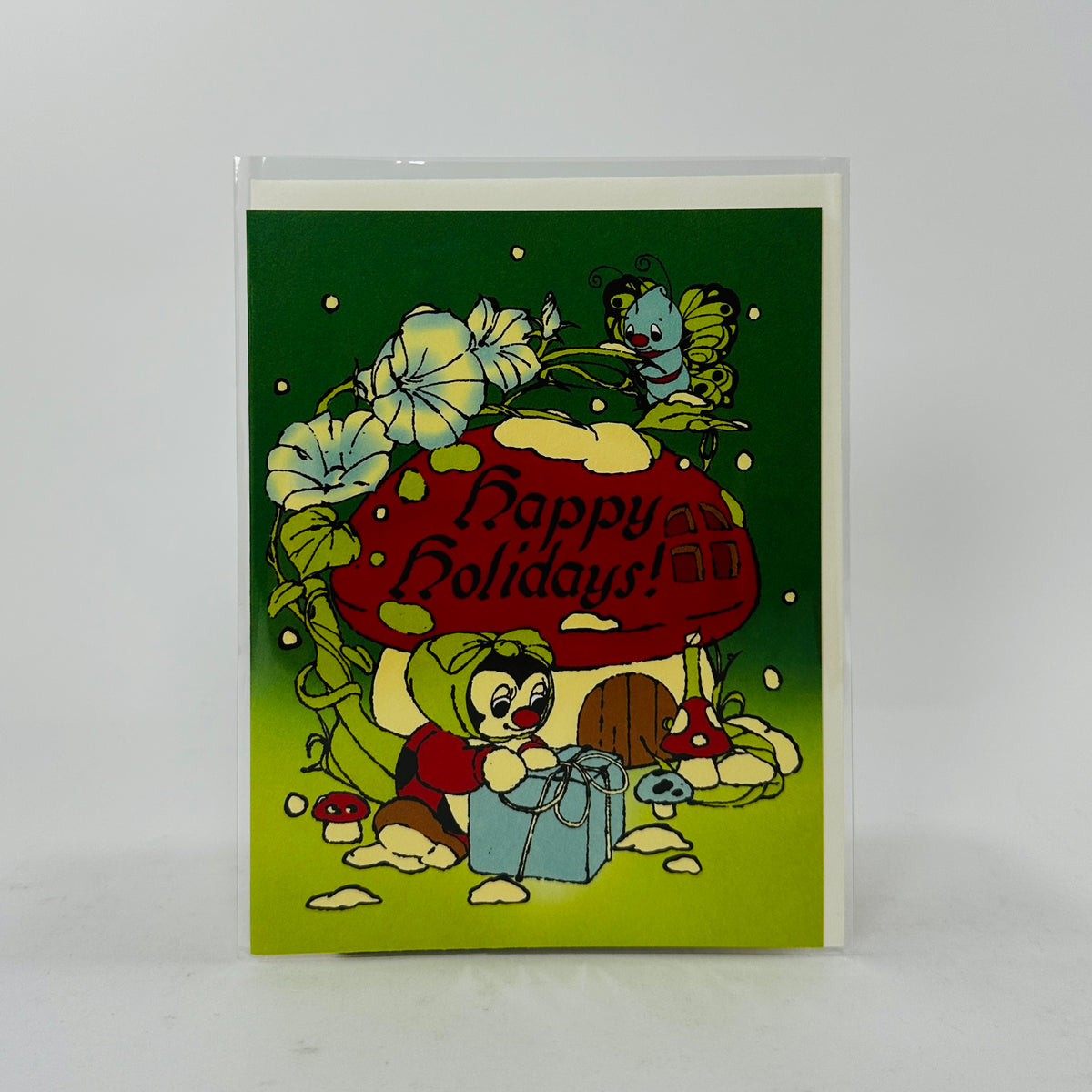Bugs Happy Holidays - Red Cap Card