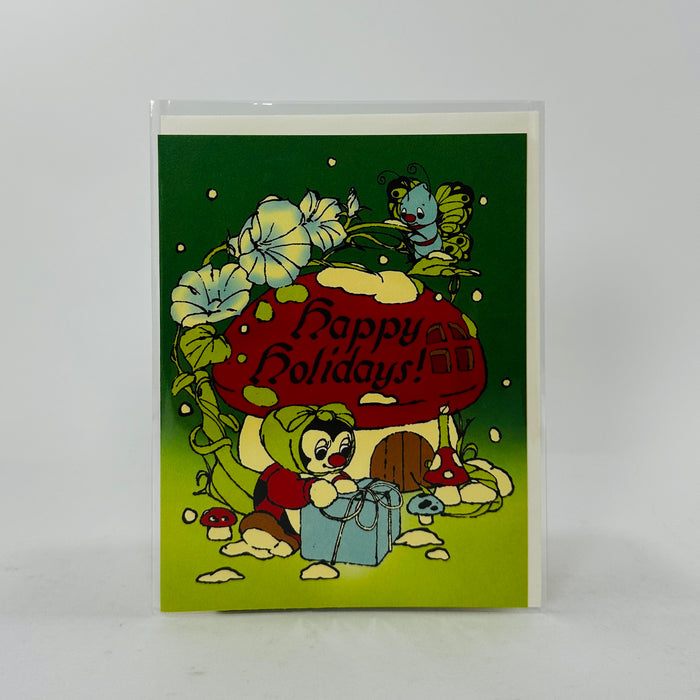 Bugs Happy Holidays - Red Cap Card