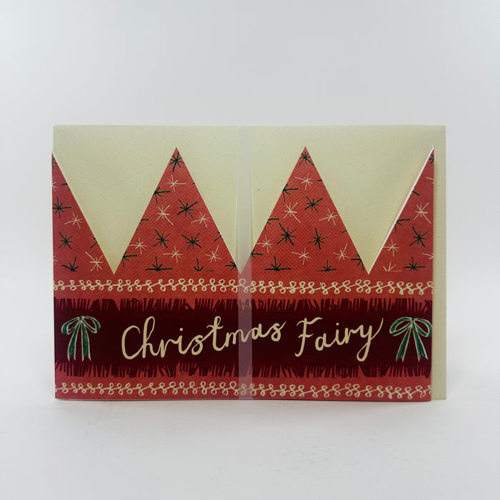 Christmas Fairy Party Hat - Hadley Card