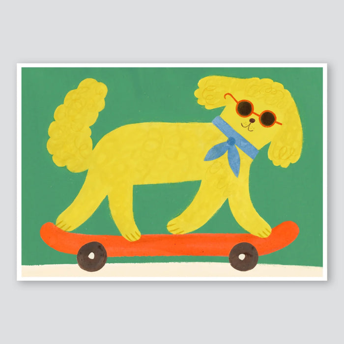 Cool Dog A3 Print - Holsen Studio