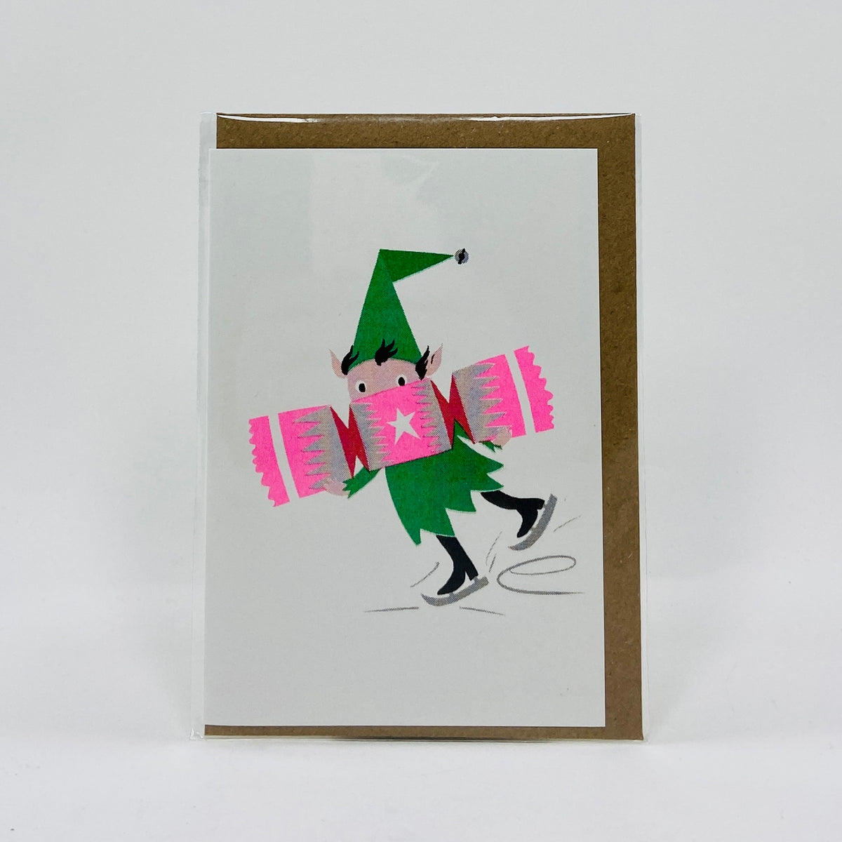 Cracker Elf - Petra Boase Card