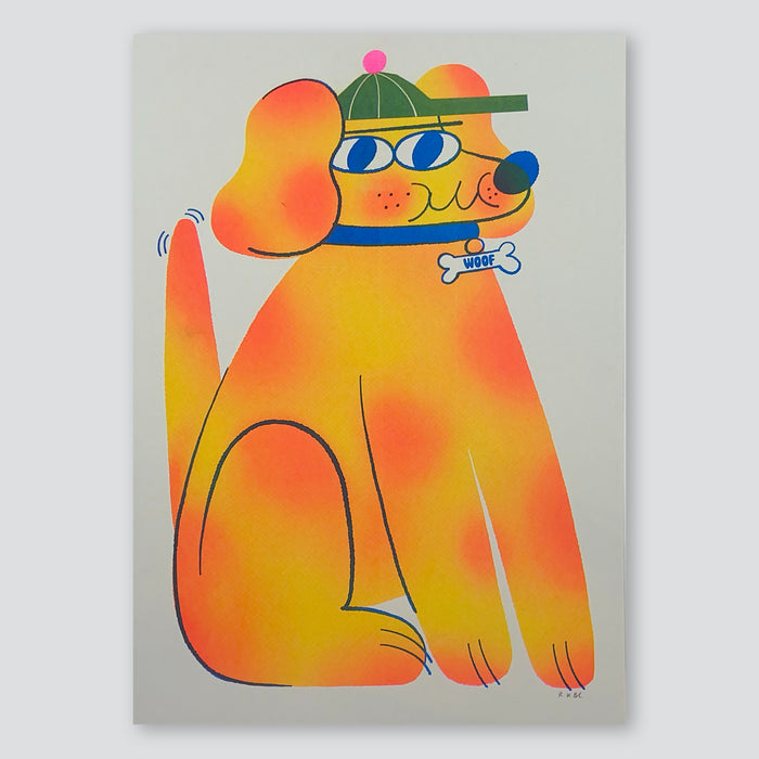 Dog A3 Print - Rebecca Buchanan