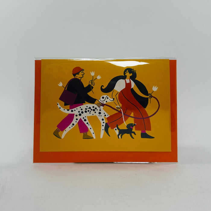 Dogwalkers - Karolin Schnoor Card