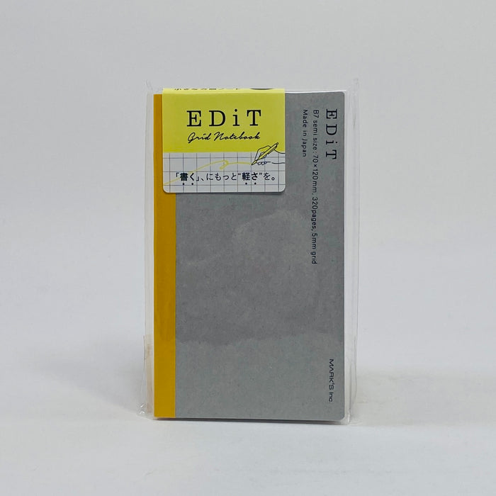 EDiT B7 Grid Notebook - Grey
