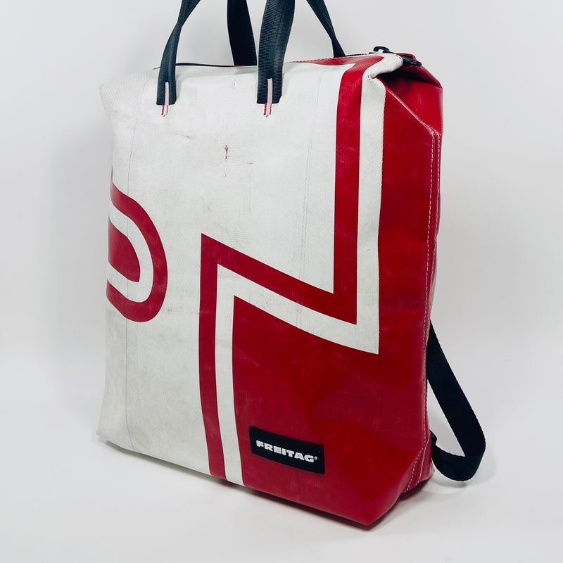 FREITAG F201 - Pete - White and Red | UNITOM