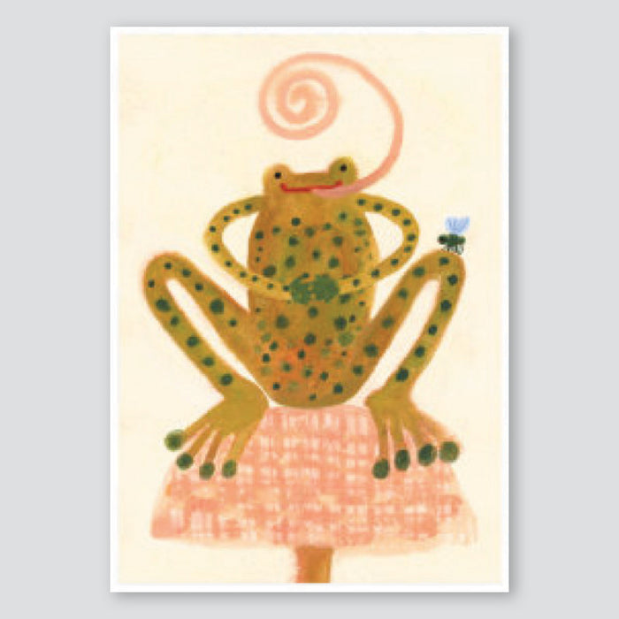 Frog A3 Print - Holsen Studio