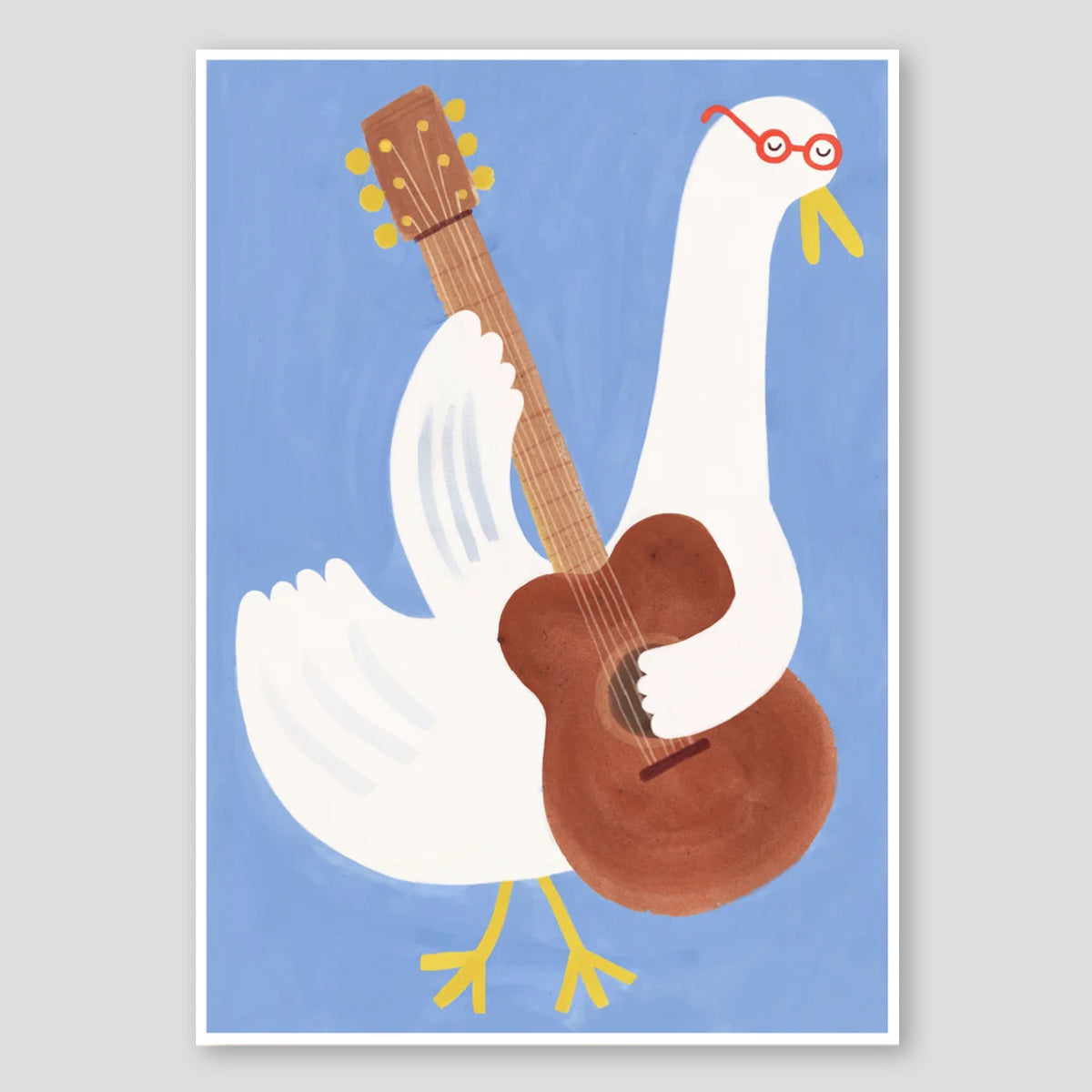 G is for Goose A3 Print - Holsen Studio