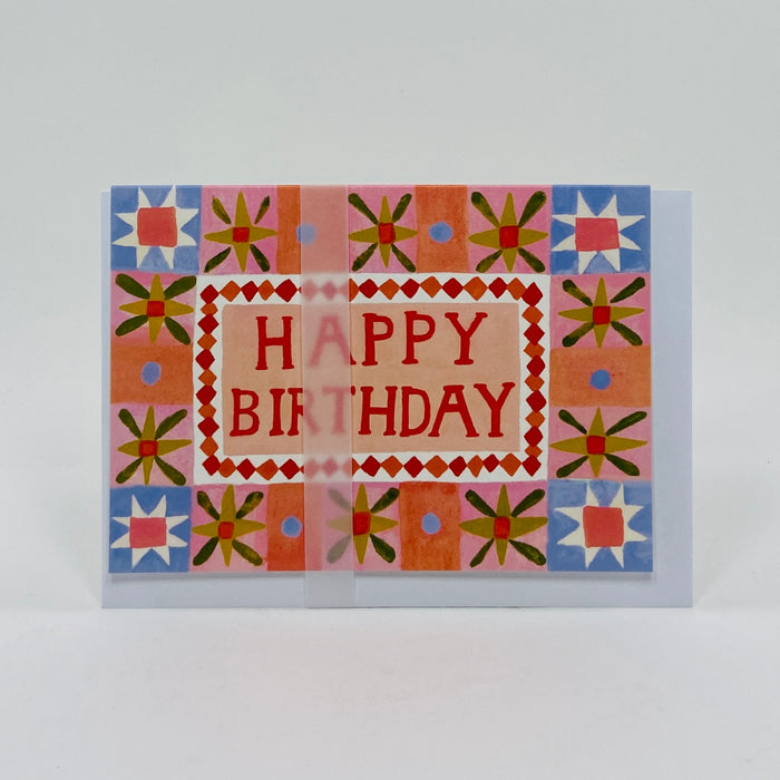 Happy Birthday - Holsen Studio Card