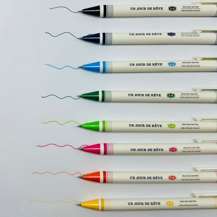 Iconic Mild Gel Pen 0.38 (Various Colours)