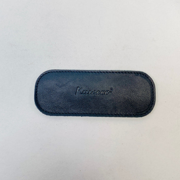 Kaweco Eco Leather Black Sport Pouch - 2 Pen