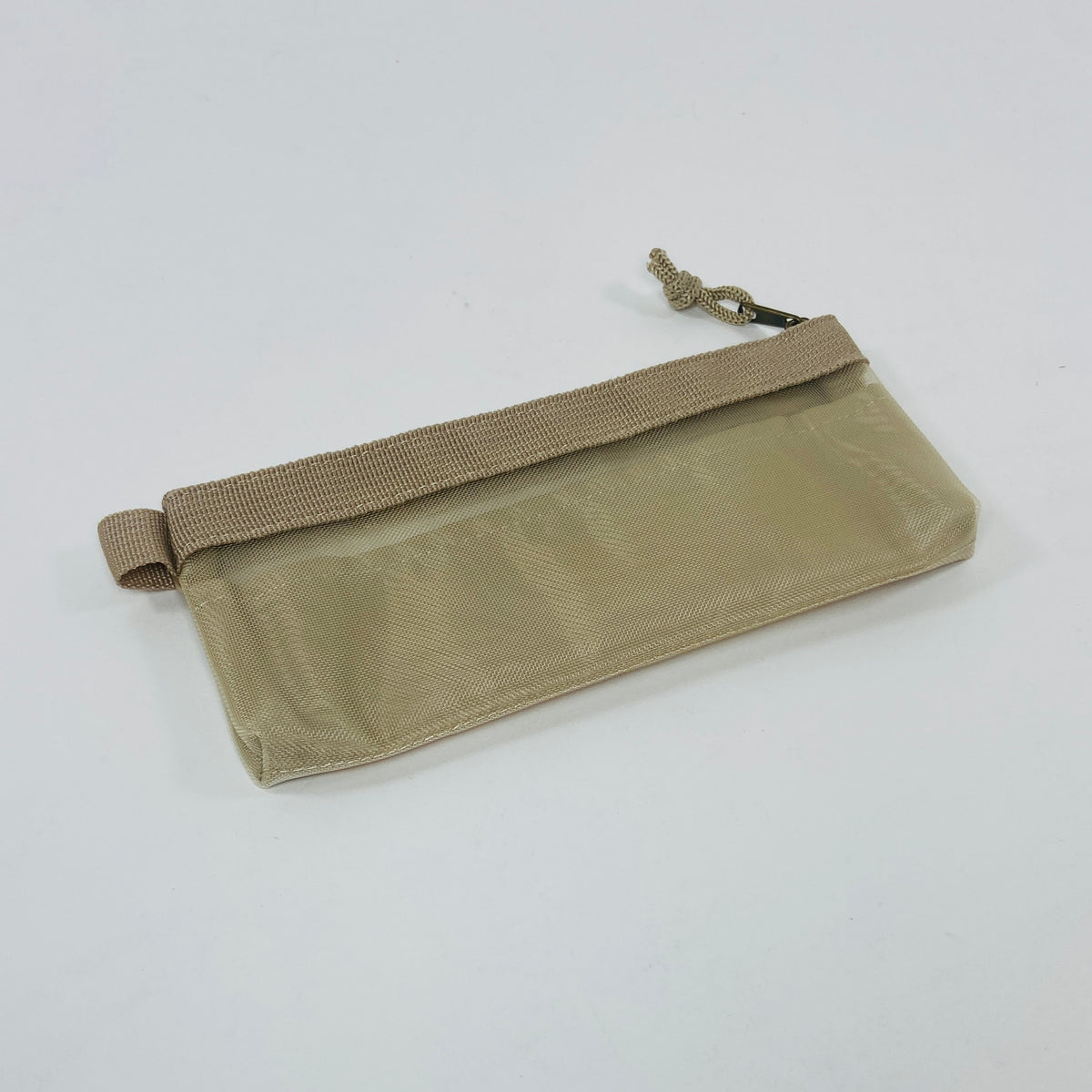 Kleid Mesh Carry Pencase Pouch - Beige