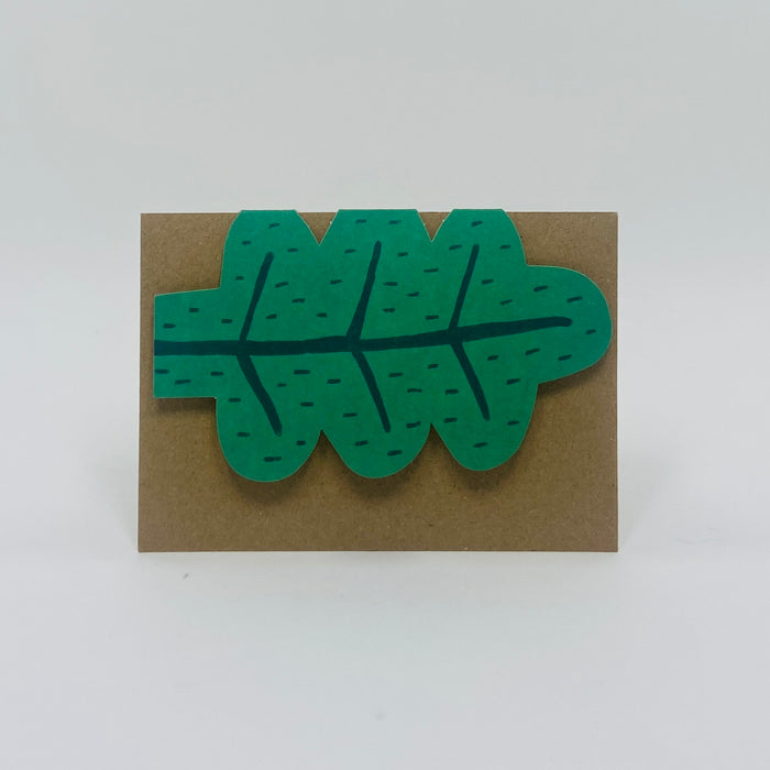 Leaf Cut-Out Card - Donna Wilson