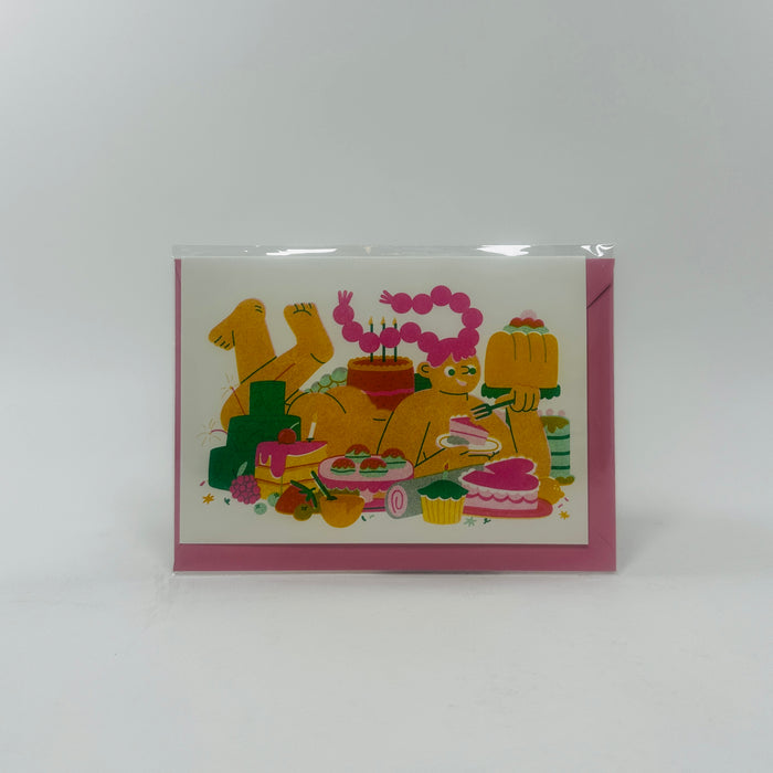 Let Me Eat Cake - Lauren Morsley Card