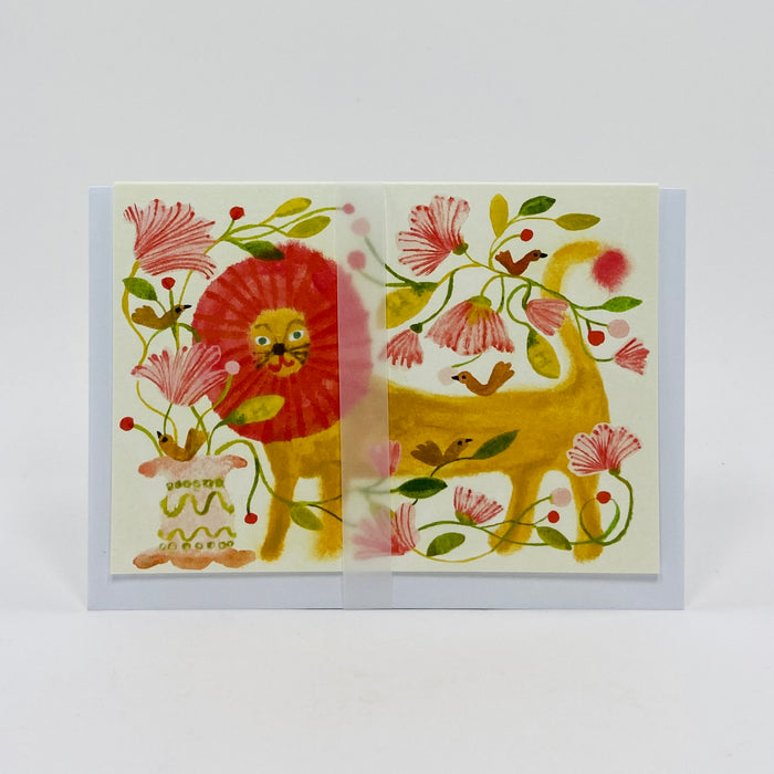 Lion - Holsen Studio Card