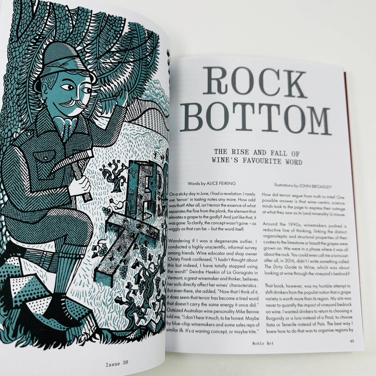 Noble Rot #39 - Location, Location, Libation!