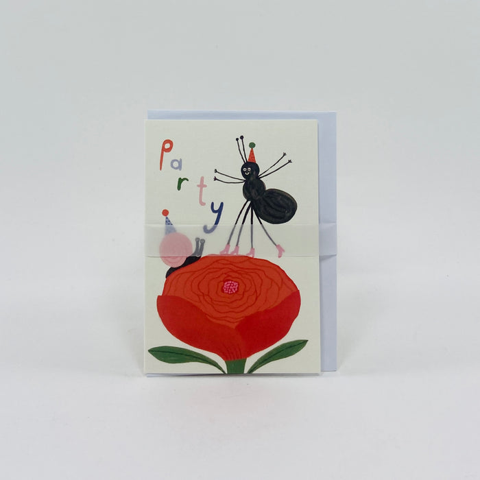 Party Bugs - Holsen Studio Card