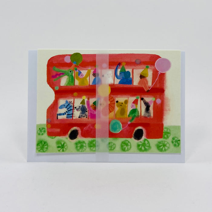 Party Bus - Holsen Studio Card