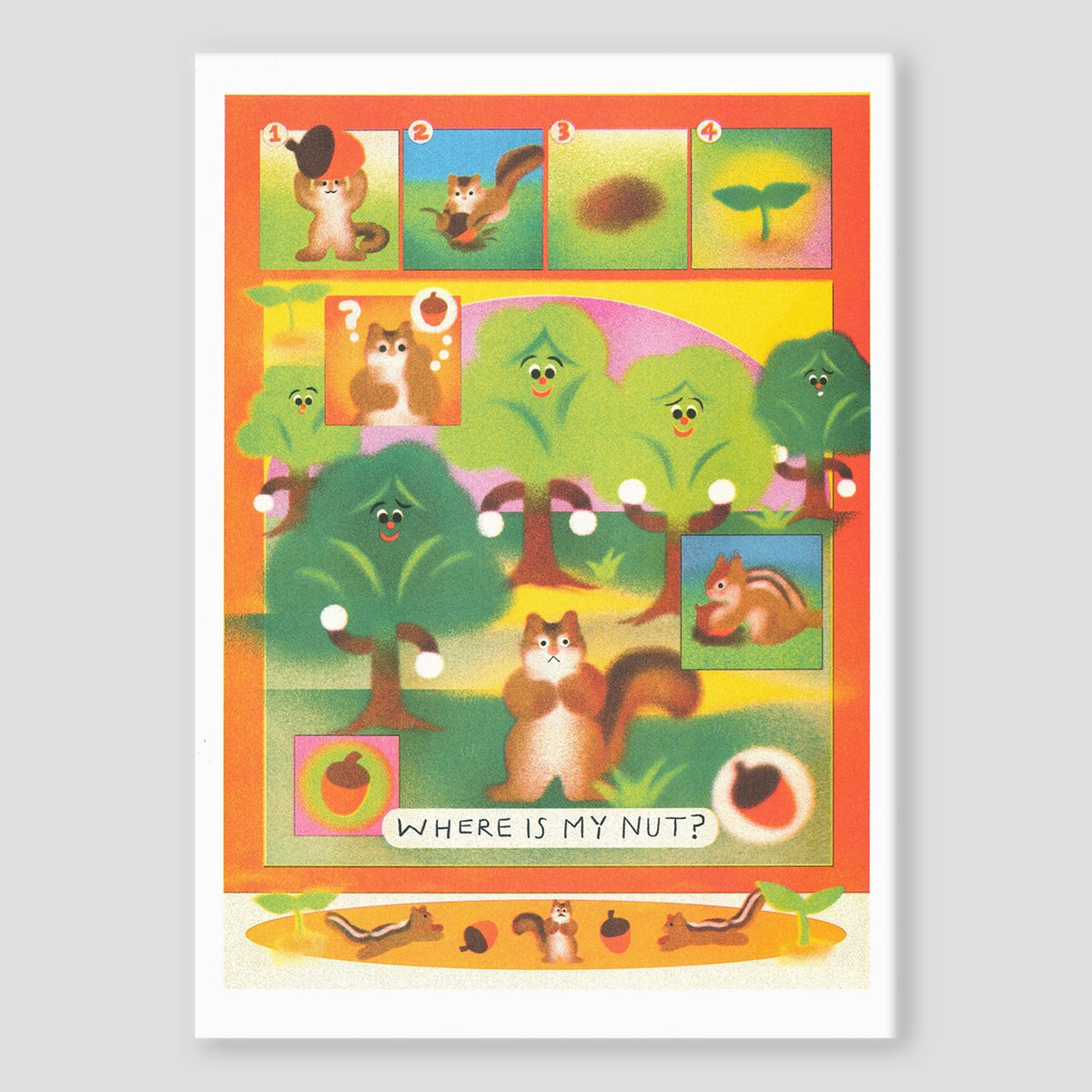 The Little Gardener - Zoey Kim A3 Print - KIBLIND Atelier