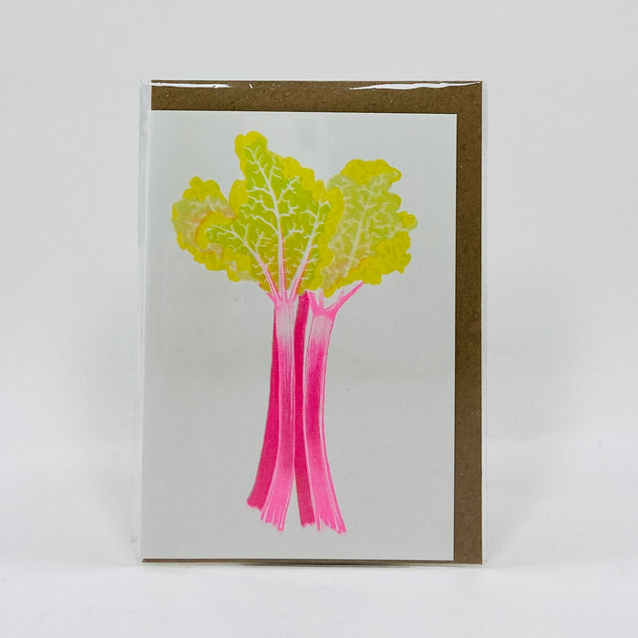 Rhubarb - Petra Boase Card