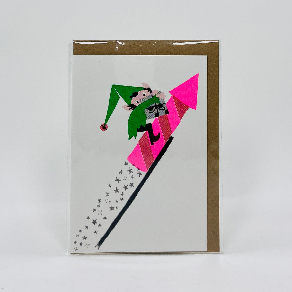 Rocket Elf - Petra Boase Card