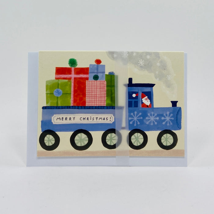Santa Train - Holsen Studio Card