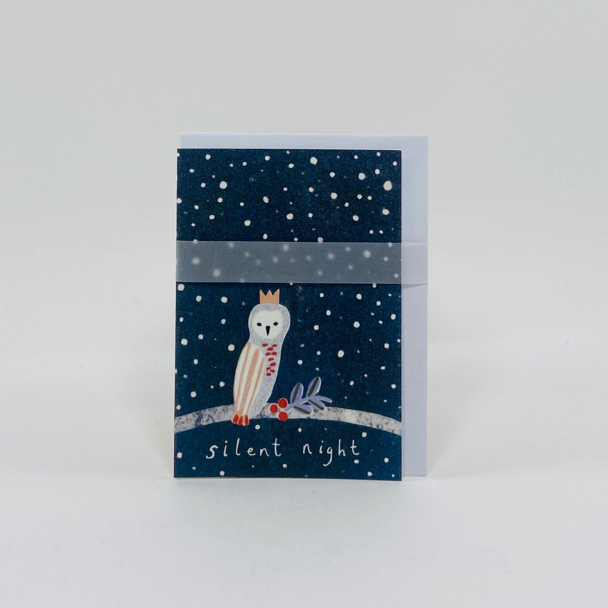 Silent Night Owl - Holsen Studio Card