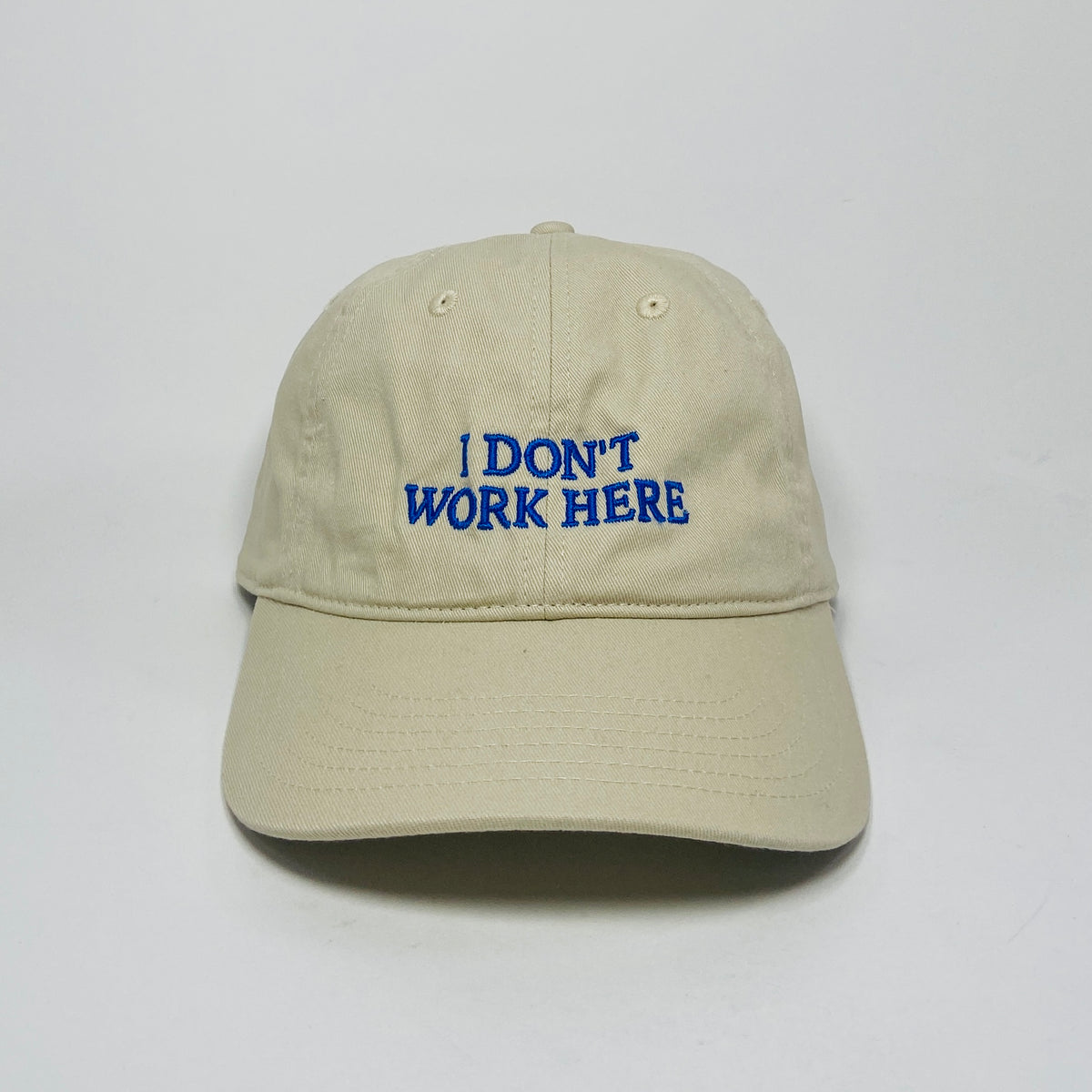 Sorry, I Don't Work Here Hat - Beige