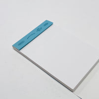 Stalogy Editor’s Memo Pad - Blue (Plain)