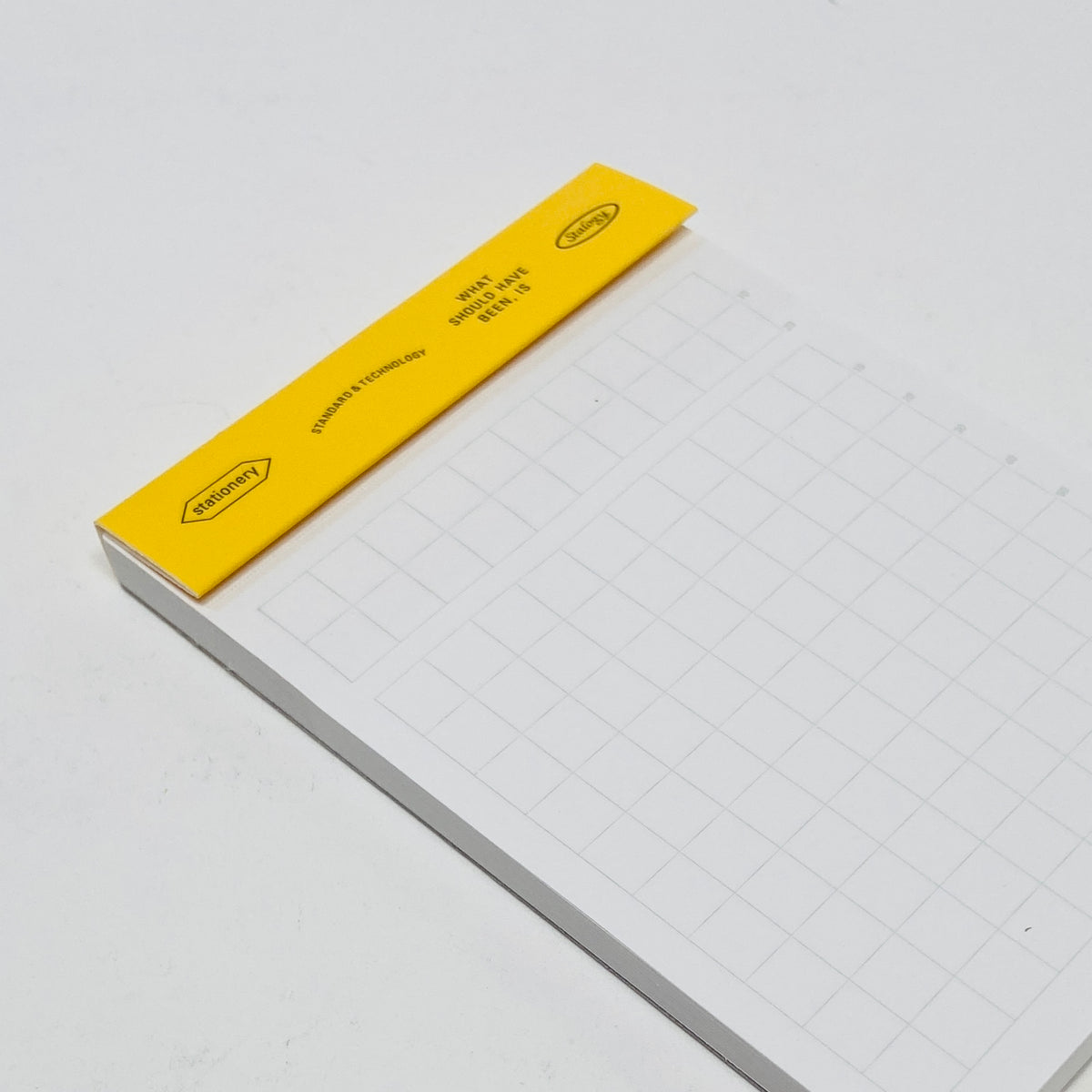 Stalogy Editor’s Memo Pad - Yellow (Square)
