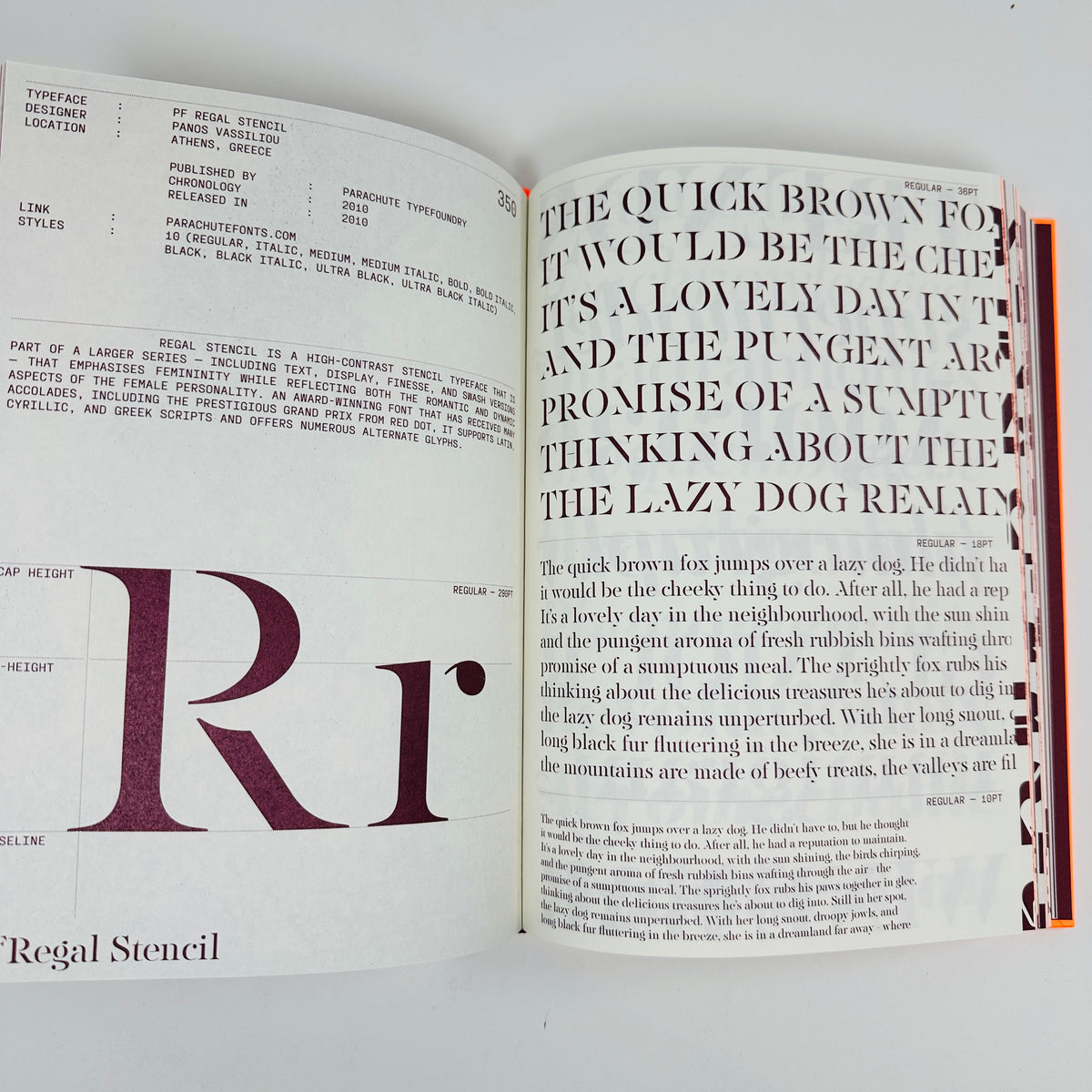 Stencil in Use - A Collection of Stencil Typefaces