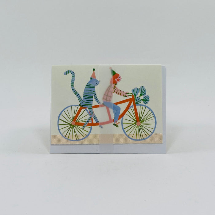 Tandem Bike - Holsen Studio Card