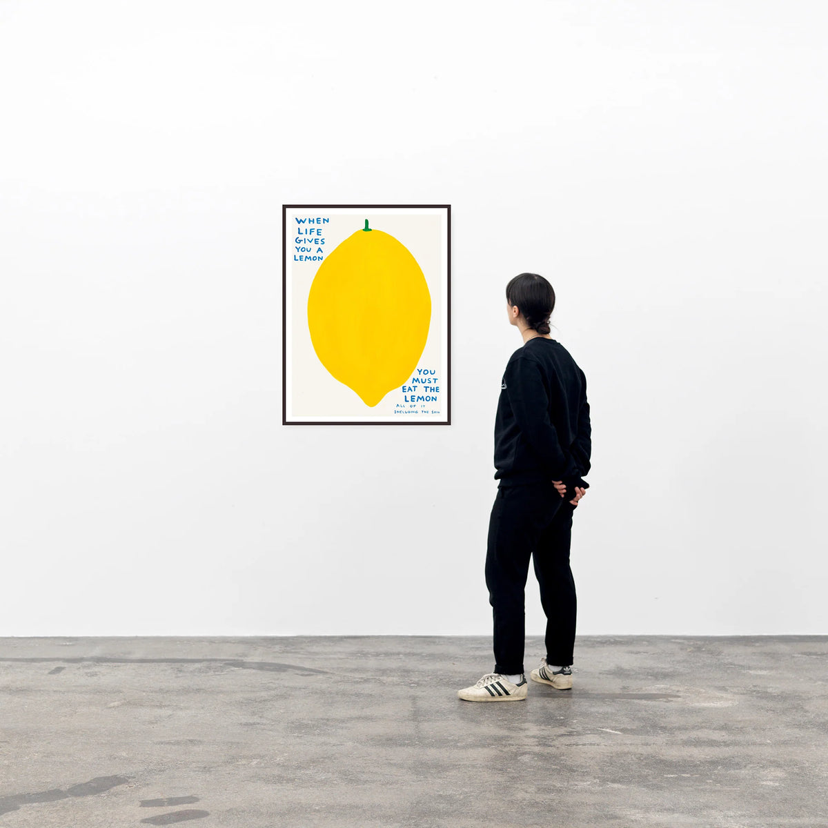 When Life Gives You A Lemon - David Shrigley Poster