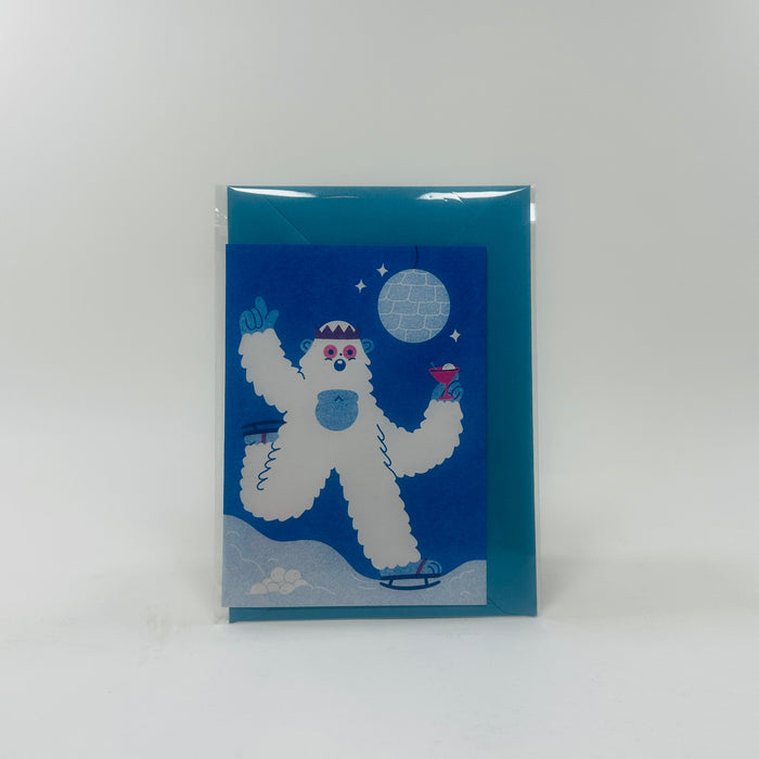 Yeti Disco - Lauren Morsley Card