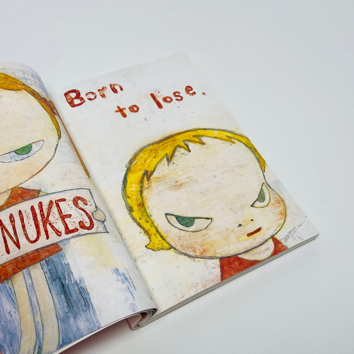 Yoshitomo Nara - Slash with a Knife