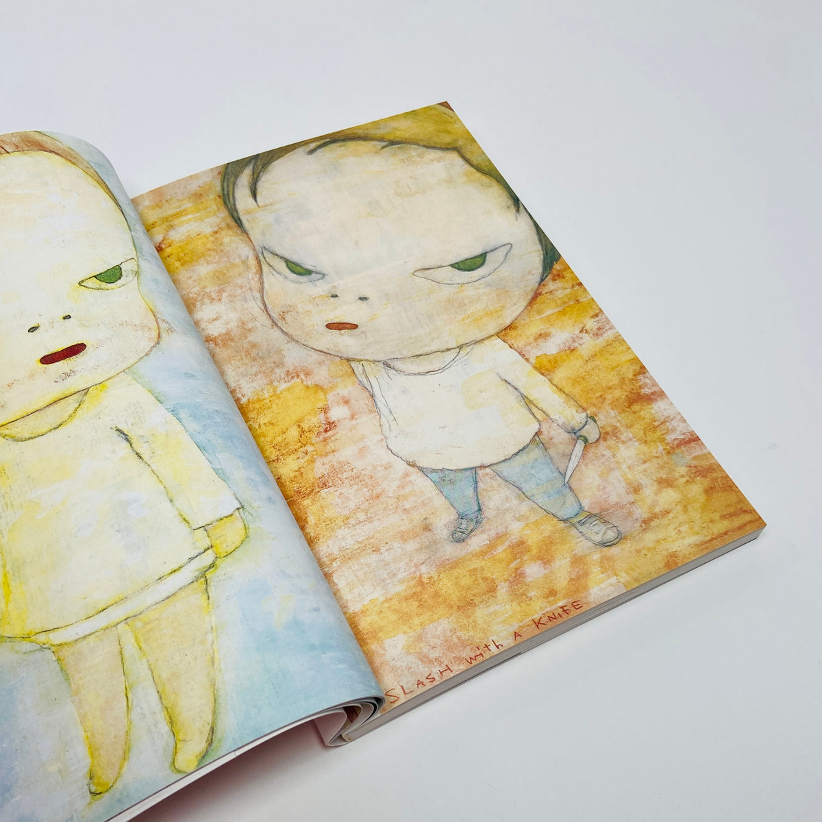 Yoshitomo Nara - Slash with a Knife