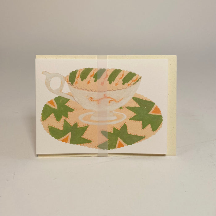 Cups and Saucers - Hadley Card
