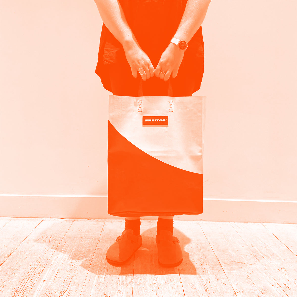 FREITAG F52 - Miami Vice - White with Blue