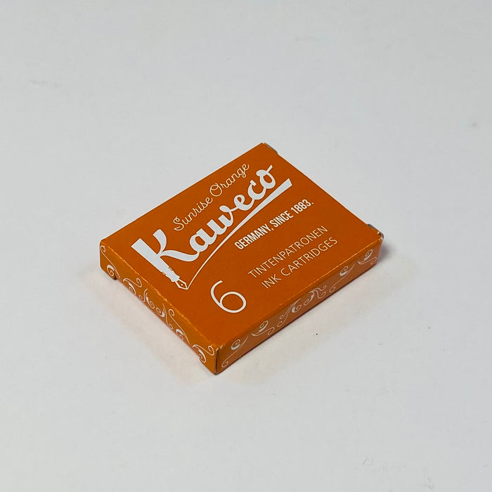 Kaweco Fountain Pen Ink Cartridges - Sunrise Orange